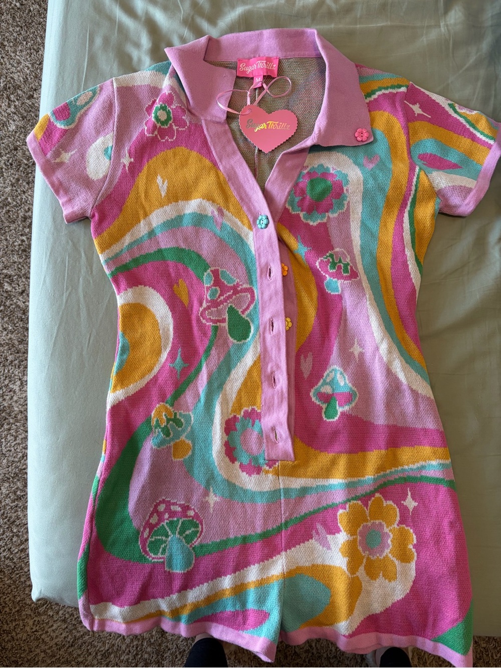 Sugar Thrillz Trippy Romper